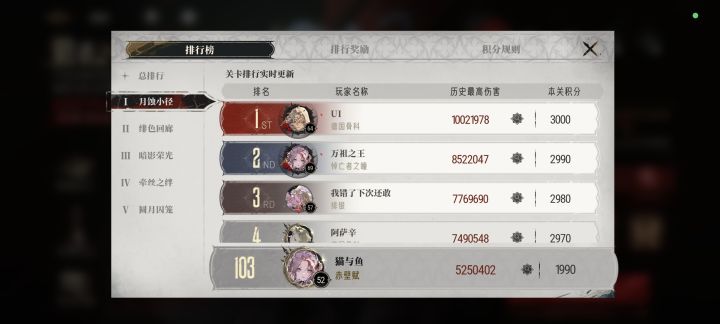 无大哈提只能打500+w了截图