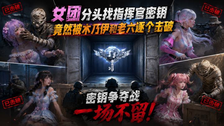 女团分头找指挥官密钥竟然被木乃伊和老六逐个击破截图