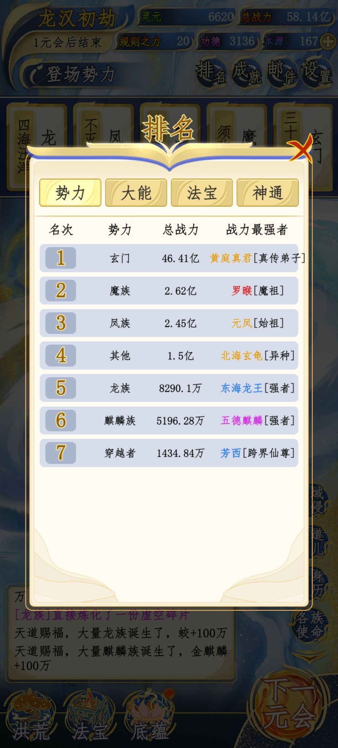 一个势力居然有三个红色。 1