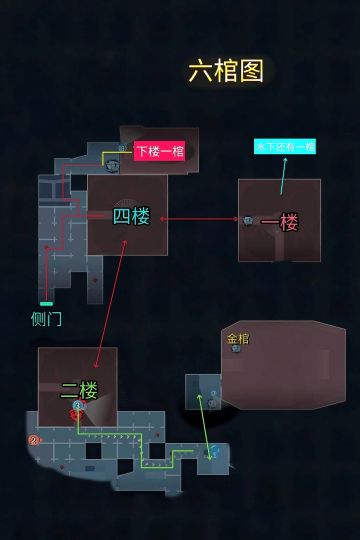 超自然行动组小抄 最新小抄地图大全 完整版