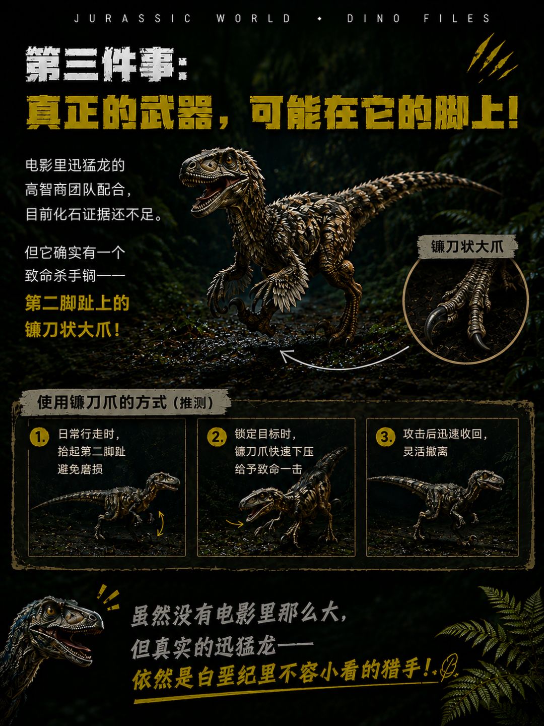 你认识的迅猛龙,可能一直都是“电影版”! 4