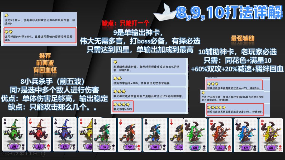 卡牌选择简介 3