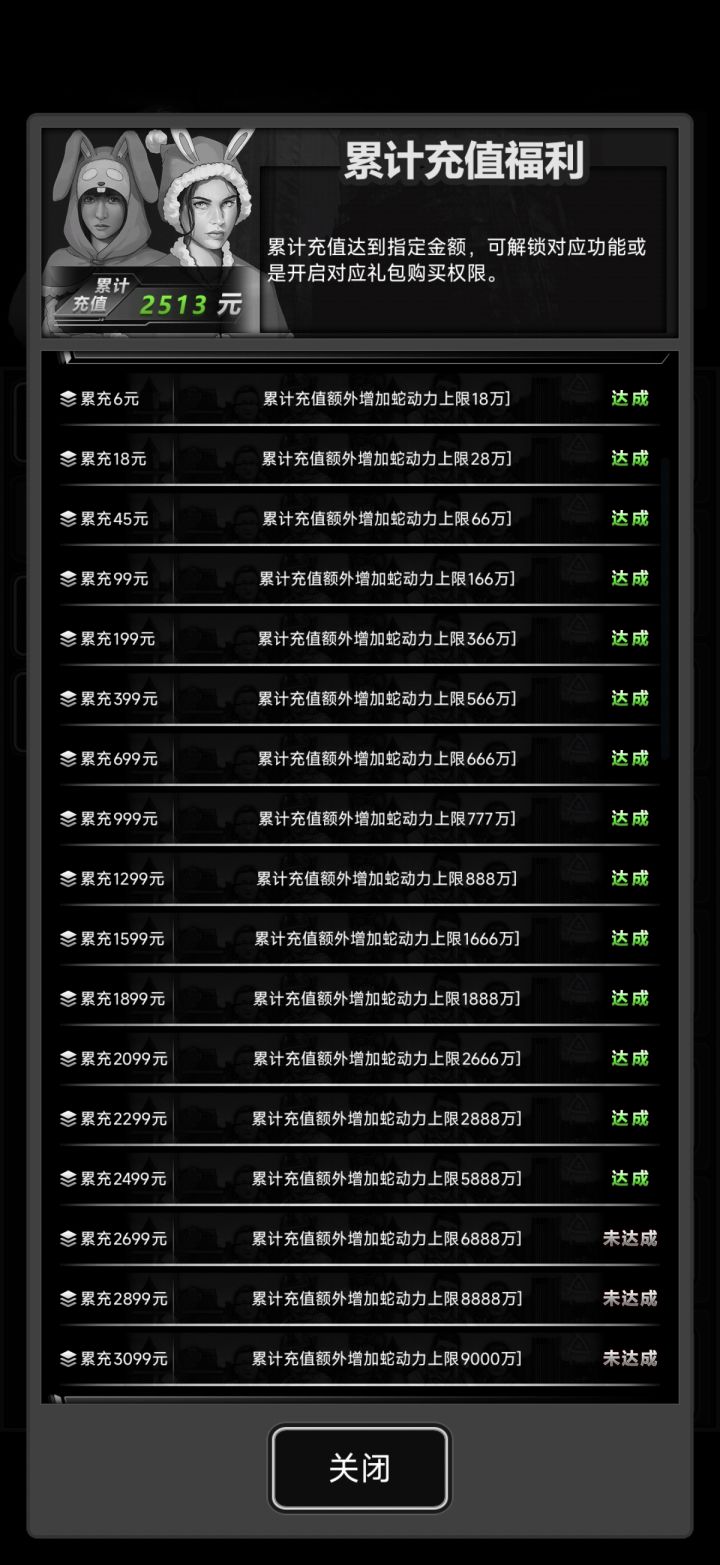 稳定氪大小月卡,不定期氪双倍充值截图