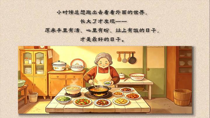 小时候总想跑出去看看外面的世界， 长大了才发现...截图