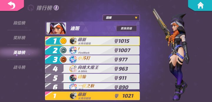 荣获国服第一鱼妹截图