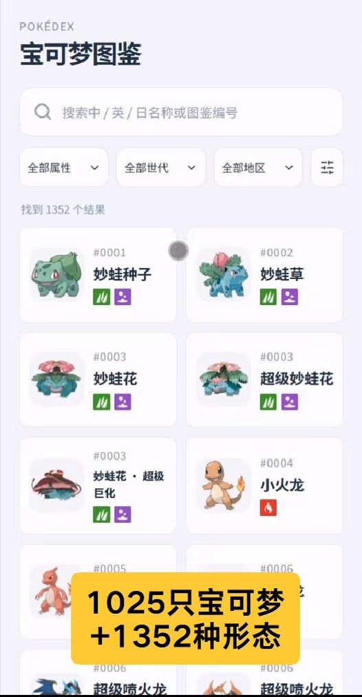 我做了一个给宝可梦打分并排名的网站 4