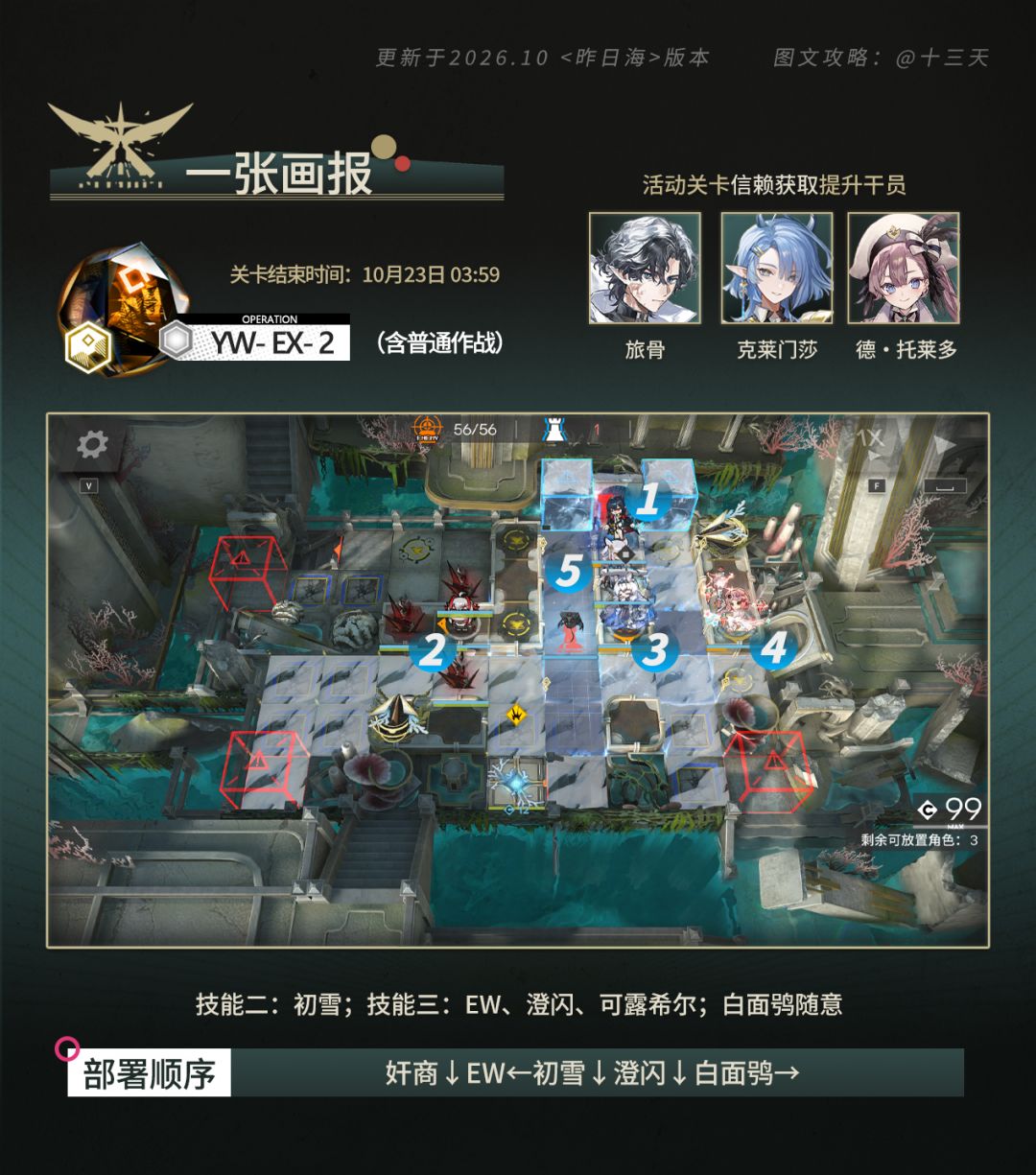 「昨日海」YW-EX1~8突袭攻略 3