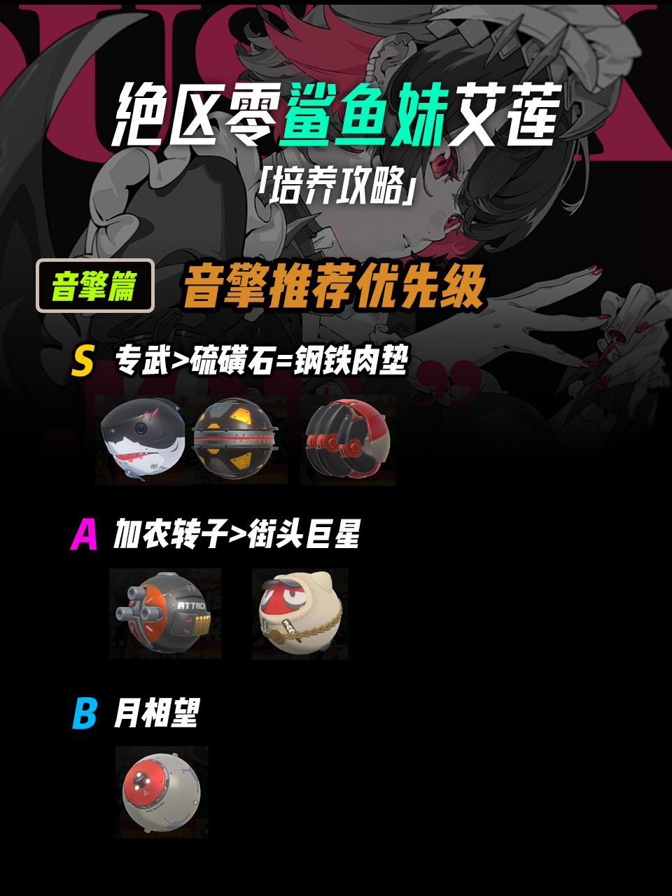 鲨鱼妹艾莲新手速成培养攻略 2