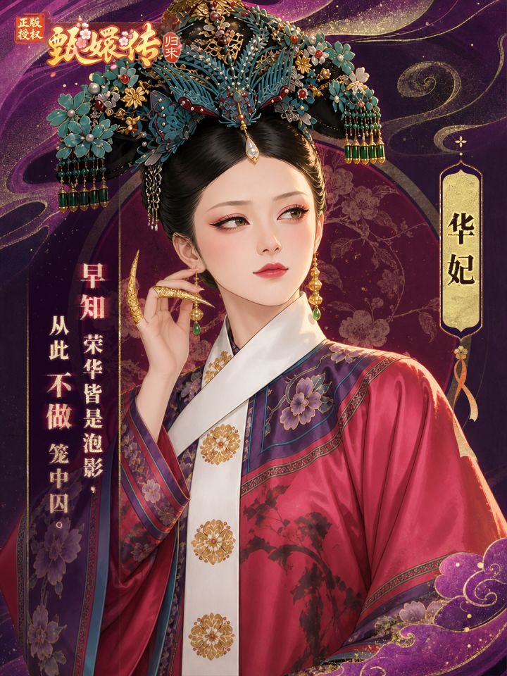 深宫人物志|华妃的人生,不止宫斗里的骄纵截图