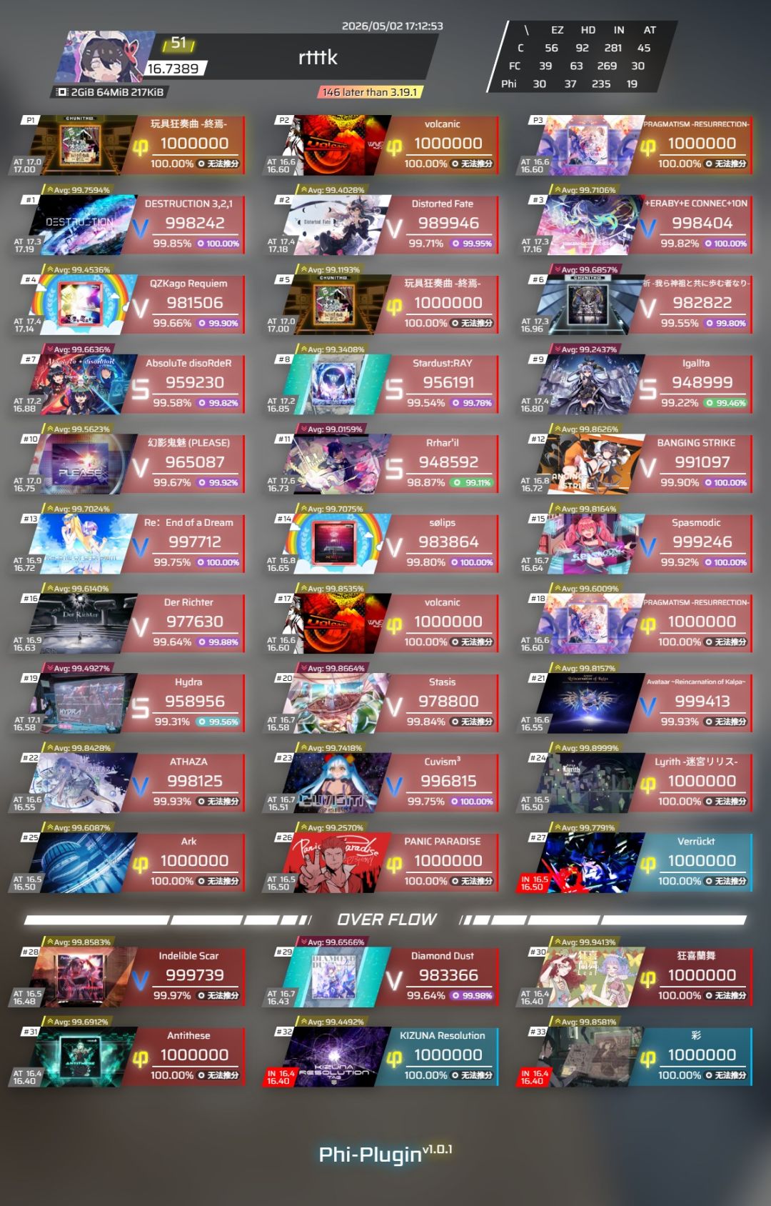 【个人官谱17首杀】玩具狂奏曲 AT AP！！！ 5