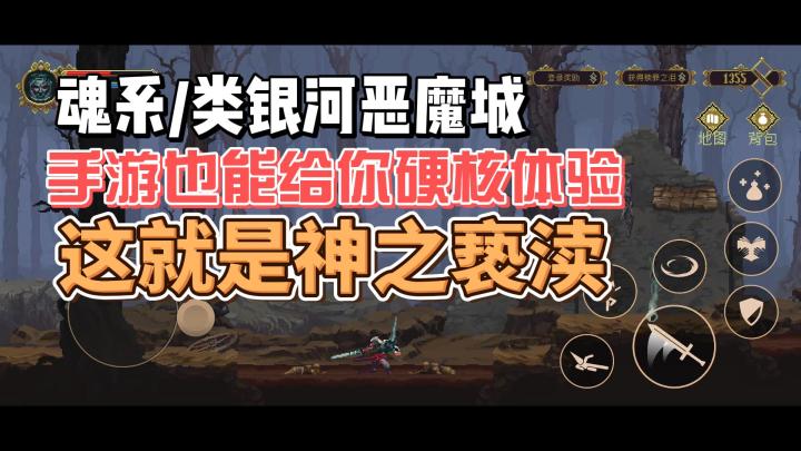 《神之亵渎》像素风又怎样❓手游依旧能感受到硬核的动作受难体验截图