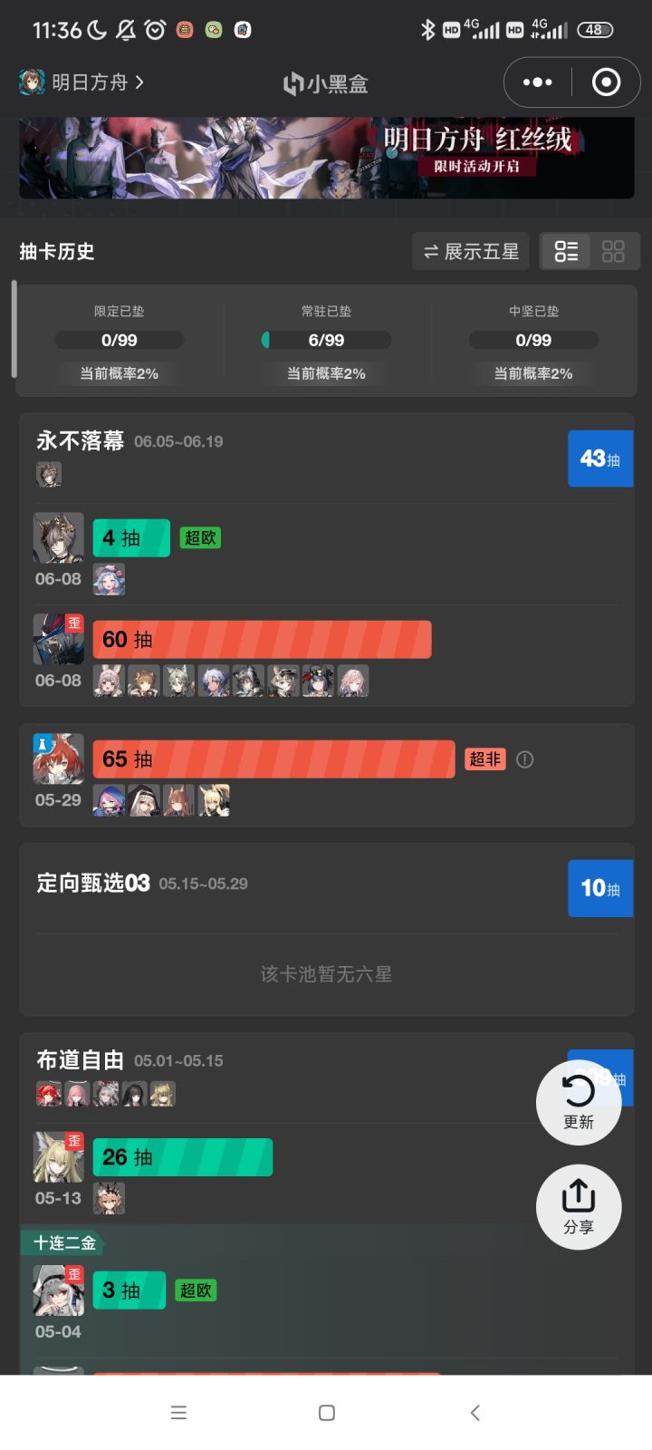 朋友们,原本不打算抽酒神准备抽52凑深海队的,但还是没经住诱惑脑子一热下了卡池,结果超神了
本来还在担心抽数不够的,现在不用担心了截图