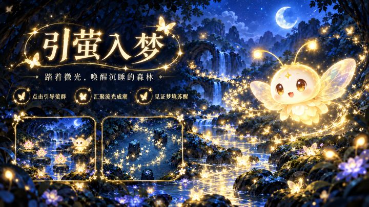 开发者日志 05|障碍越多越简单?我重制了《引萤入梦》12个关卡截图