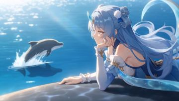 海上最皮的她！