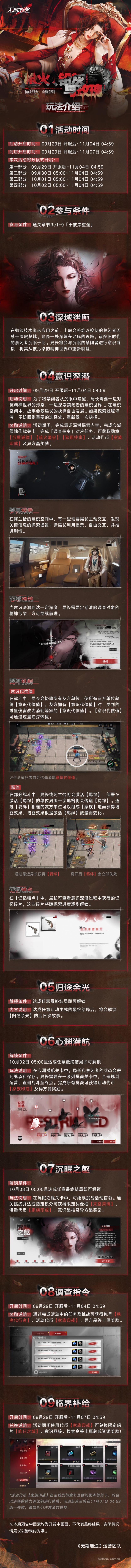无期迷途情报,剧情分段引吐槽 2