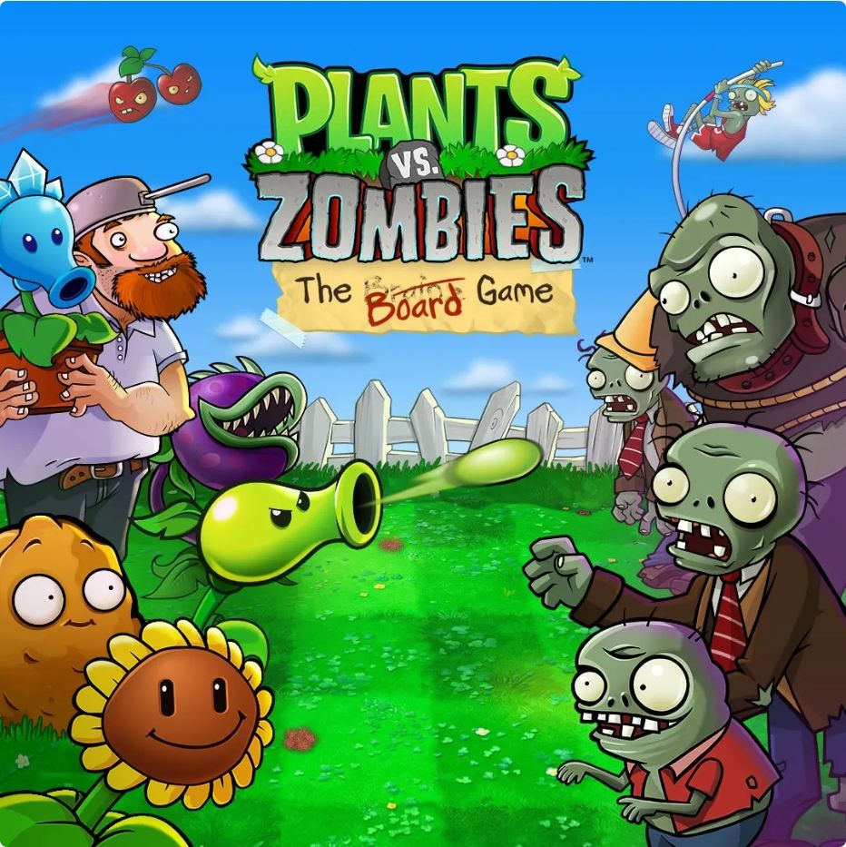 PvZ桌游众筹,1-4人合作守家的玩法! 1