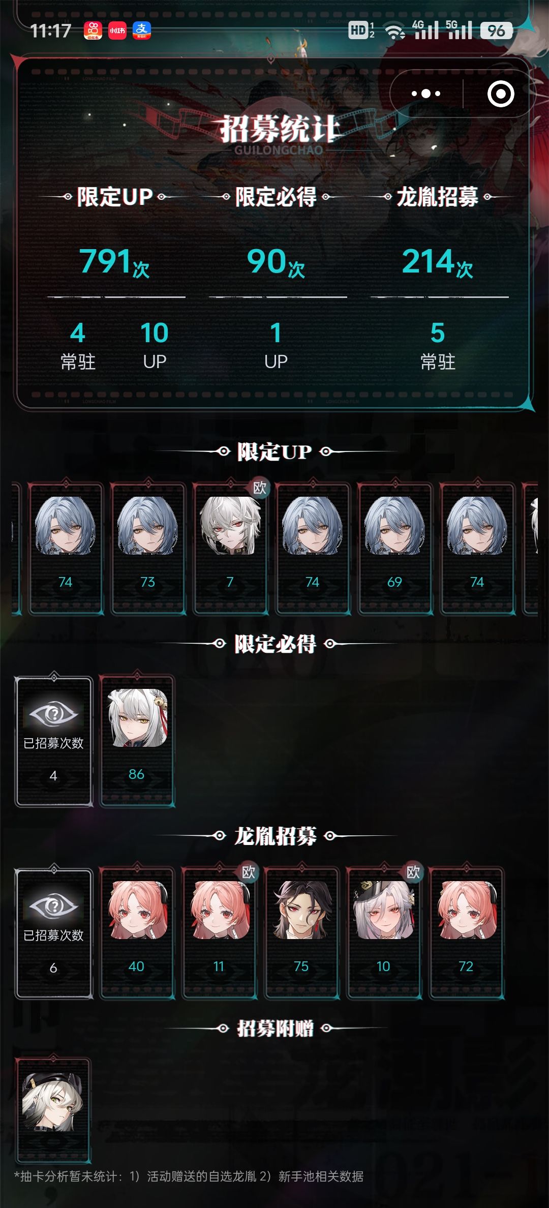 560抽六命,挺非的,躺平开囤😇 2