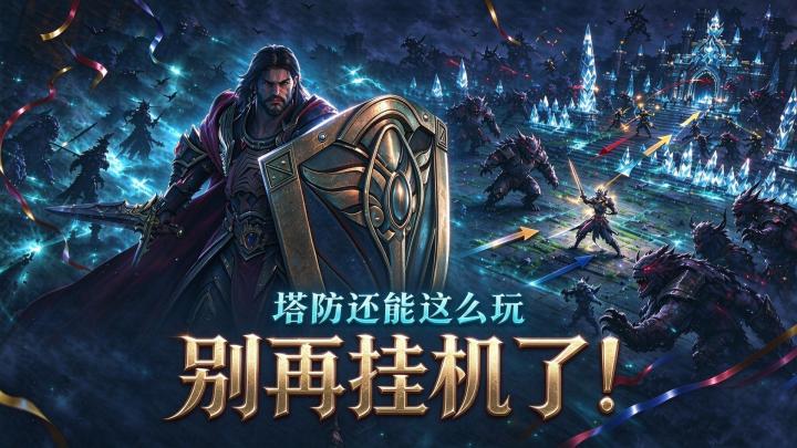立体塔防实战！告别挂机坐牢截图