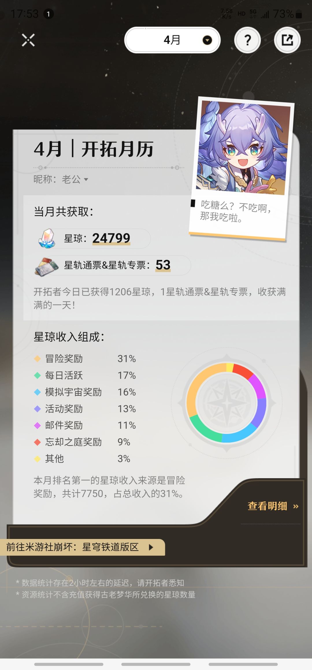 肝崩铁使我快乐 3