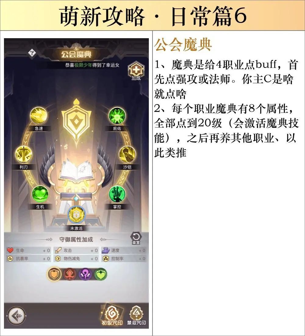 新手前期如果是0氪党，大概率会卡一下40级，所以不要着急，先按正常推图节奏，前期优先根据你抽到的卡来过渡，不要单纯看网上强度评分，一些网上评分强度低的卡，如果你前期抽的多，能很早红3以上，远比那些卡在5星红1都上
#(你懂的)一般原则是 前期 三色神话>传说＞史诗 如果运气好抽到光暗 可以直接带上场
#(滑稽)需要注意的是，在英雄界面里，记得最少找1个坦克职业，1个辅助职业（第一天可以不带辅助，第截图
