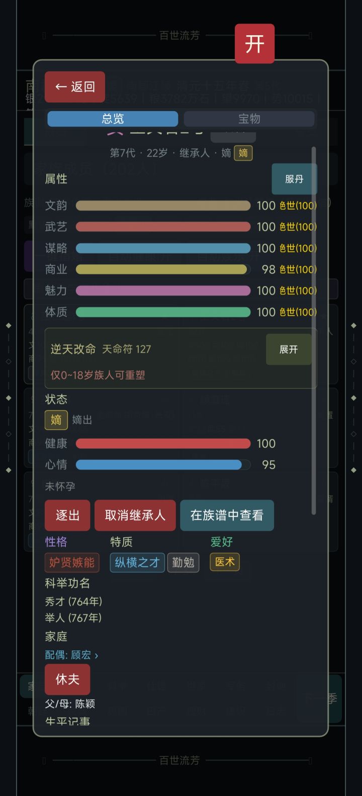 招了个赘婿喂了丹药怀孕几率百分百往上结果2年都没有生娃截图