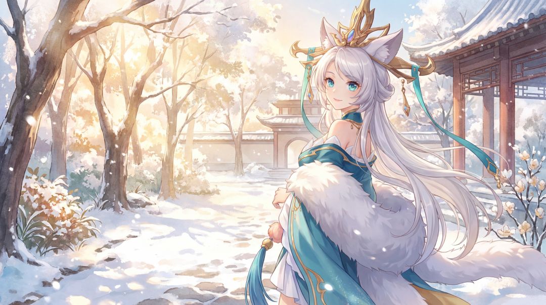 「欢乐三国杀 喵甄姬」静态壁纸 1