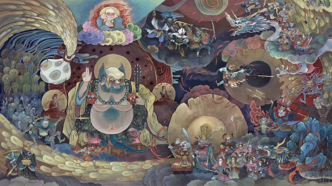 速存!!!黑神话悟空全部通关卷轴高清图 3