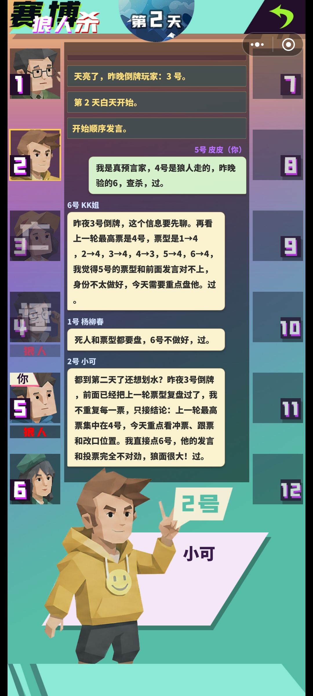 只有活下来的人才配当预言家 1