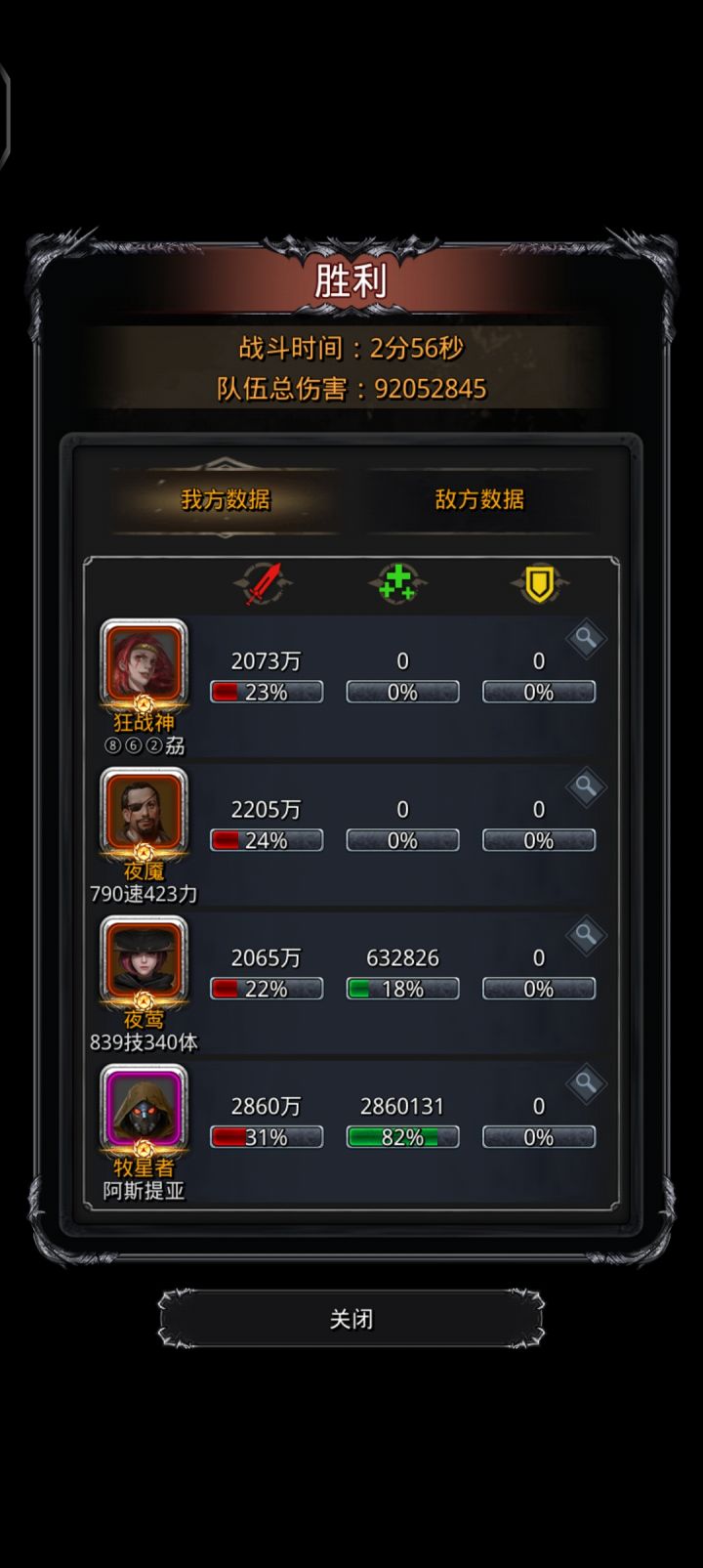 战测9200万!截图