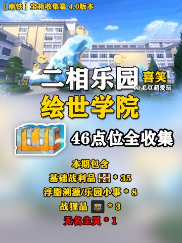 【V4.0攻略】二相乐园-绘世学院宝箱下篇