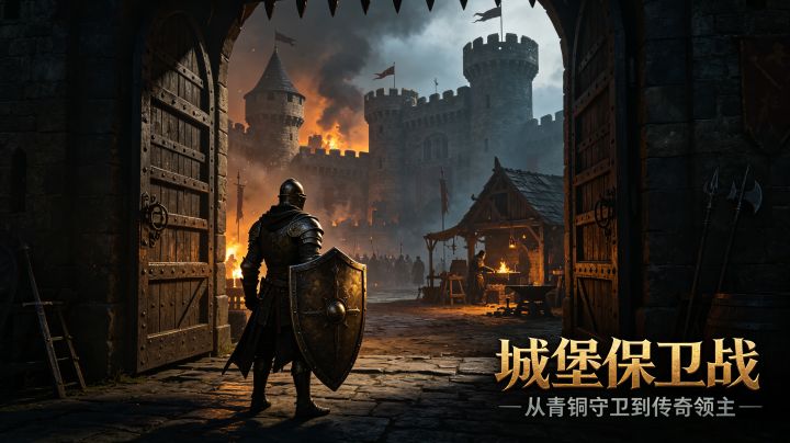构筑你的防守阵线!《城堡保卫战》搭配进化防御塔迎战敌军截图