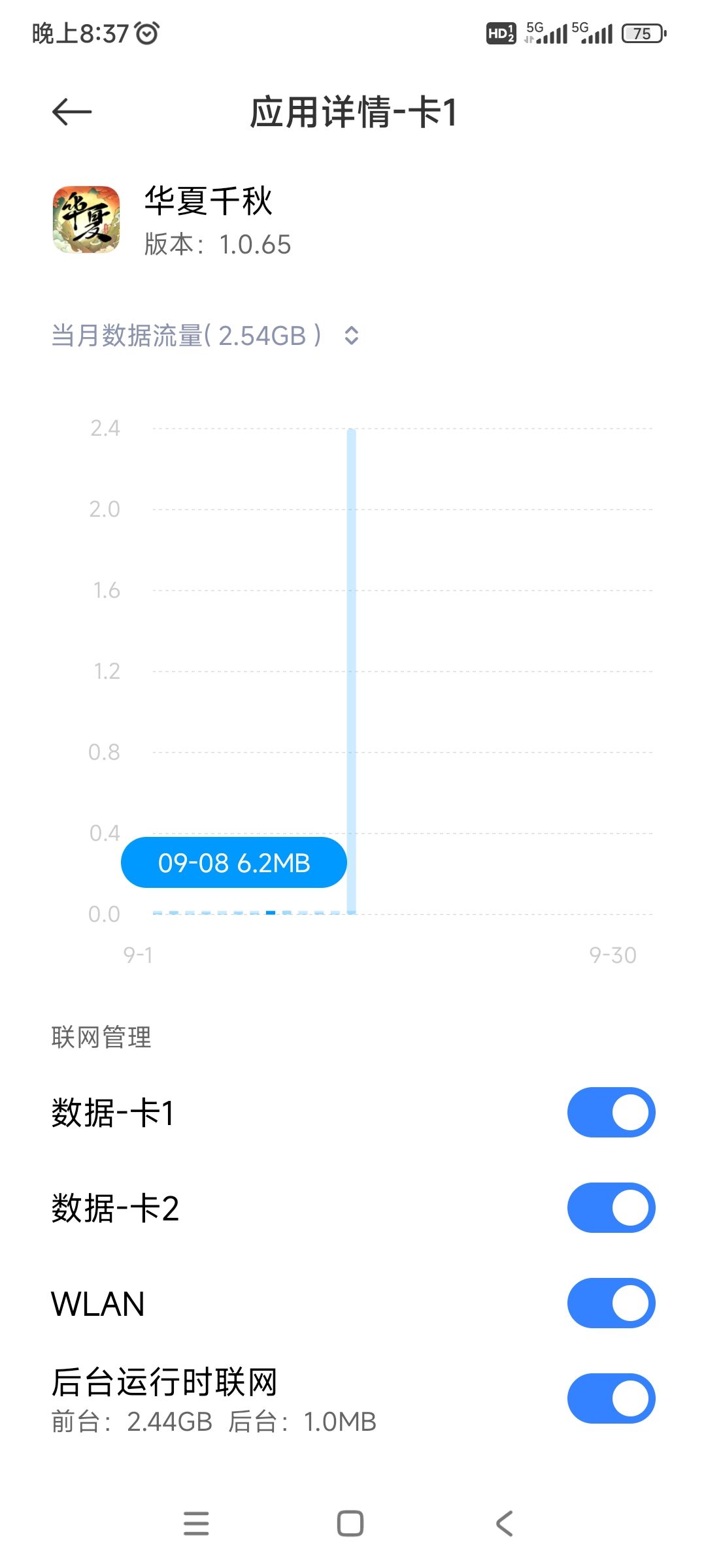家人们谁懂呀,我一个月就5g流量 2