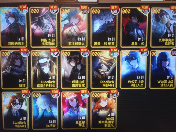 新手求配队截图