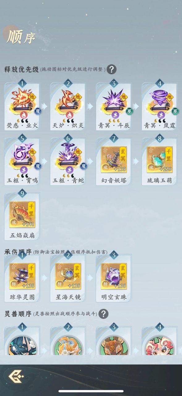 这套神通就一直养下去吗?优先哪些天阶?截图