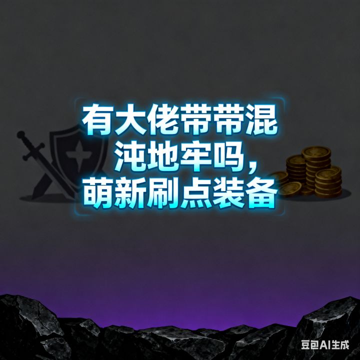 有大佬带带混沌地牢吗,萌新刷点装备截图