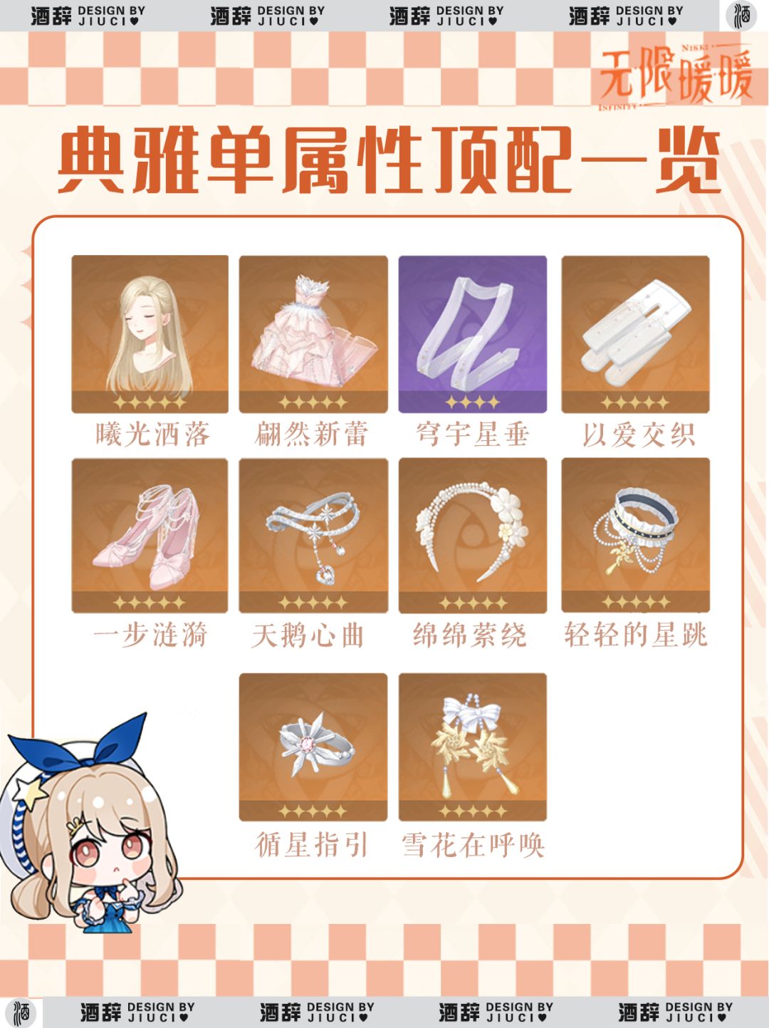 【无限暖暖】1.1版本服饰焕新指南「典雅」 2