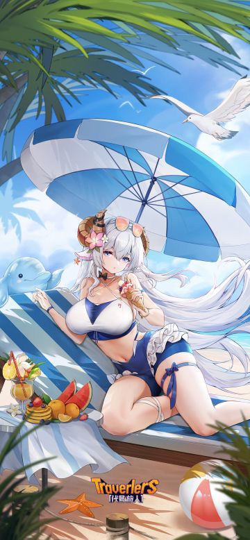 说好的泳装来了！这样的西西妮娜你喜欢吗~