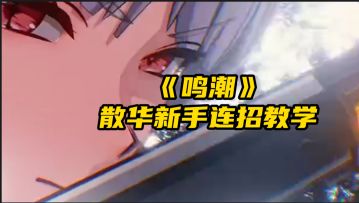 《鸣潮》散华新手连招教学，学会你就是这个村最靓的仔