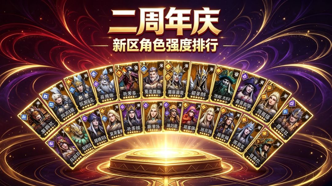 二周年新区全传说角色强度排行! 1