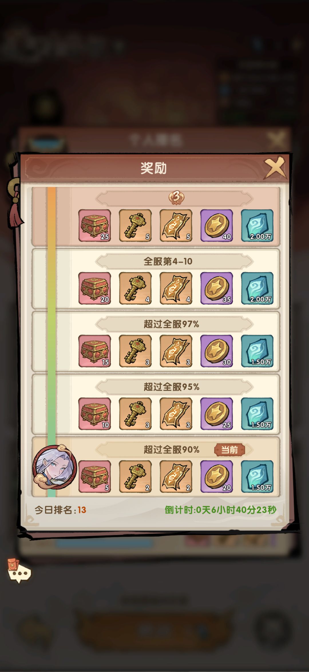 哪吒限时首领挑战奖励问题 3