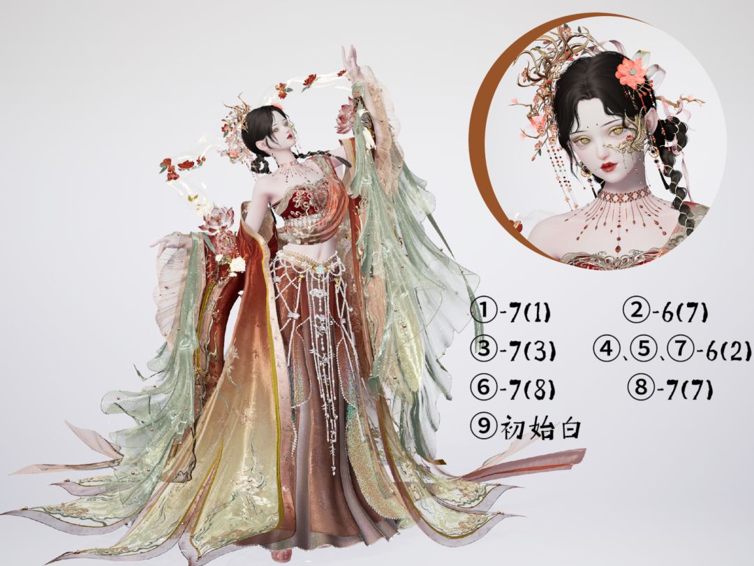 狐狸外套染色方案·无需拓色版截图