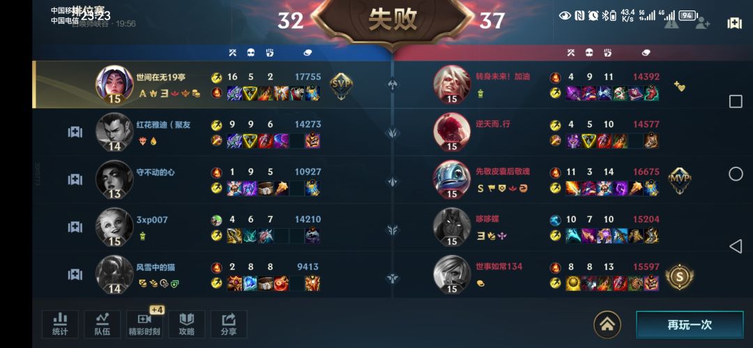 请策划出来,聊聊,为啥匹配的人不打团,就发育,没玩没了 1