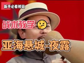 师爷带你玩夜露——亚海悬城