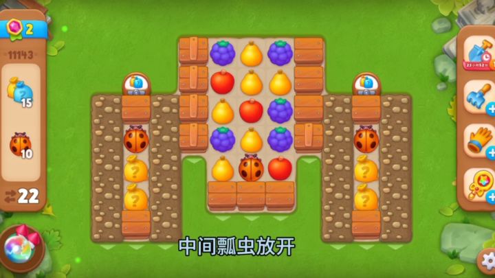 花园攻略站VOL10：第11143关关卡攻略截图