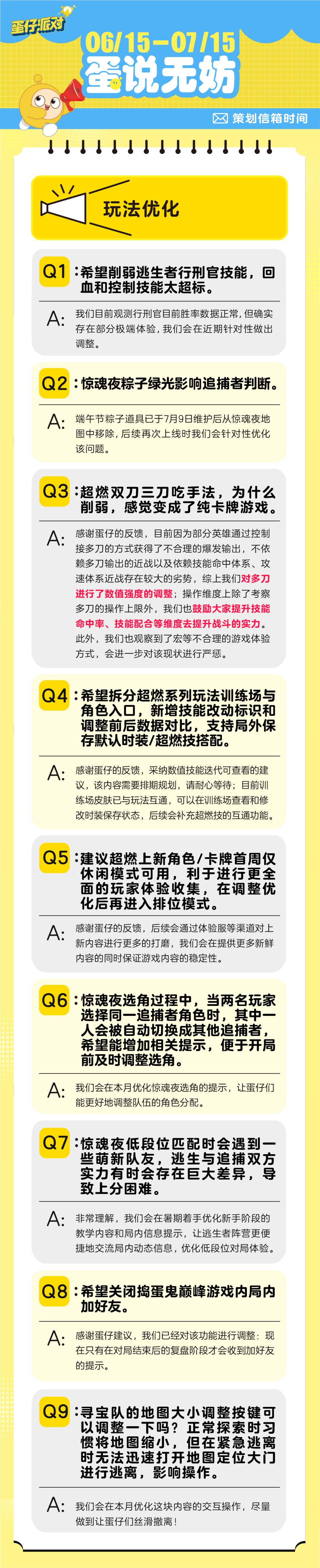 【蛋说无妨】7月策划Q&A 1
