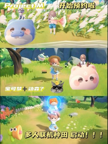 在自己小岛和好朋友一起钓鱼种田建造小屋🌈