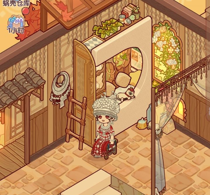 温馨苗族少女截图
