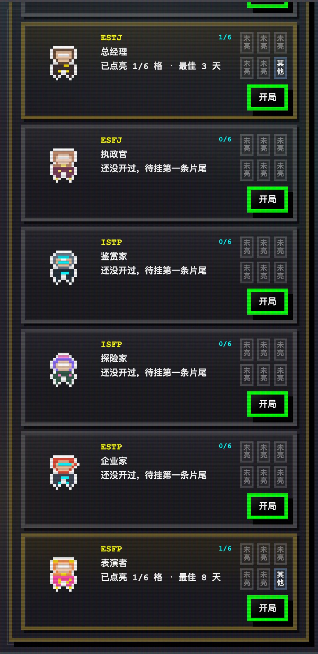 做了个游戏:先测人格,再看你会死成什么样 2
