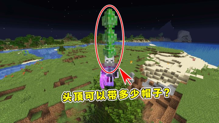 我的世界Him传说50：头顶可以带多少帽子？研究化合物药水的秘密截图