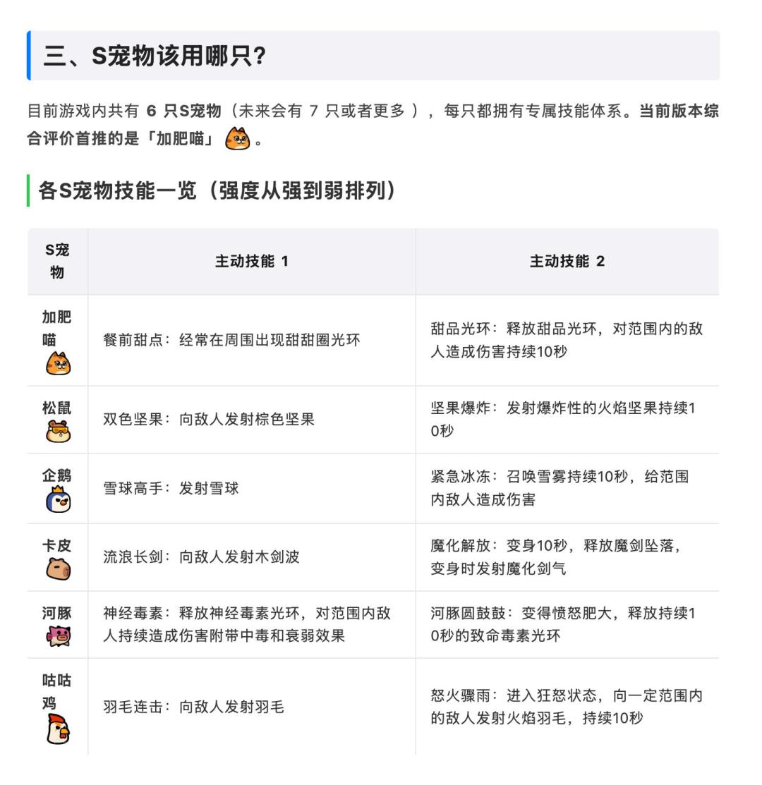 【宠物攻略】S宠物培养——从入门到入土 3